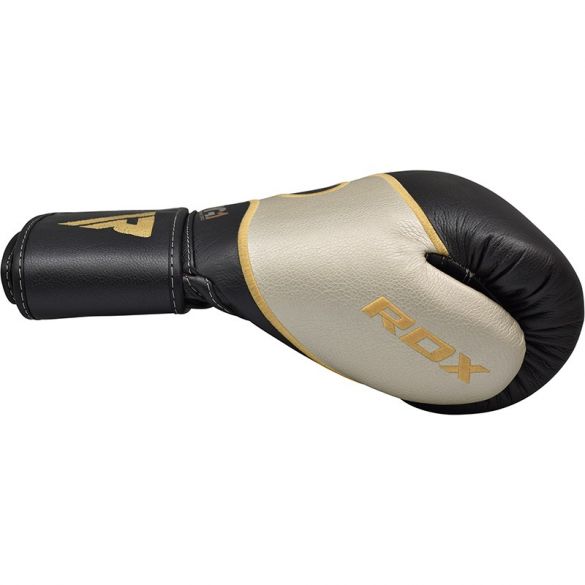 Боксерские перчатки RDX Leather Black White 40248_image_4