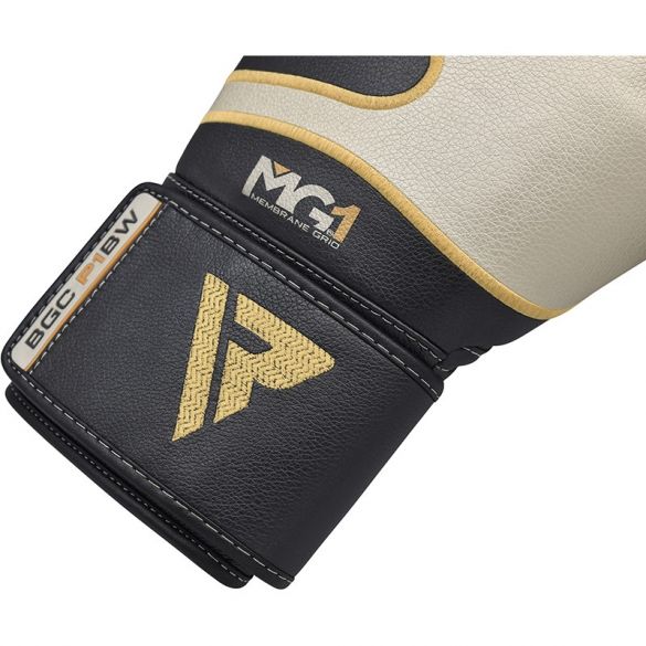 Боксерские перчатки RDX Leather Black White 40248_image_7