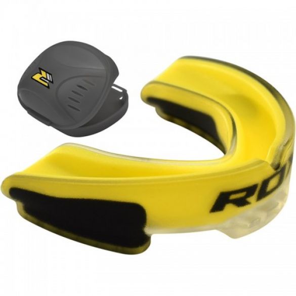 Капа боксерська RDX GEL 3D Elite Yellow 40254_image_1