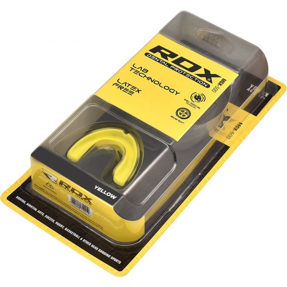 Капа боксерская RDX GEL 3D Elite Yellow 40254_image_8