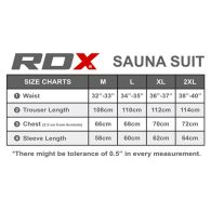 Костюм для похудения с капюшоном RDX Black 40255