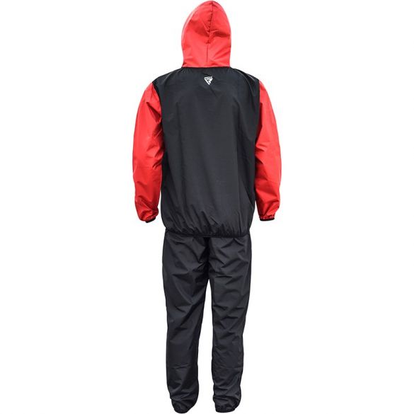 Костюм для похудения с капюшоном RDX Red New 40256_image_7