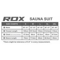 Костюм для похудения с капюшоном RDX Red New 40256