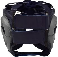 Боксерский шлем RDX Leather Pro Blue 40264_image_4