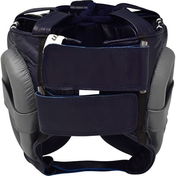 Боксерский шлем RDX Leather Pro Blue 40264_image_2