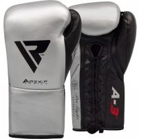 Боксерські рукавички RDX Leather Pro A3 Silver 40266_image_5