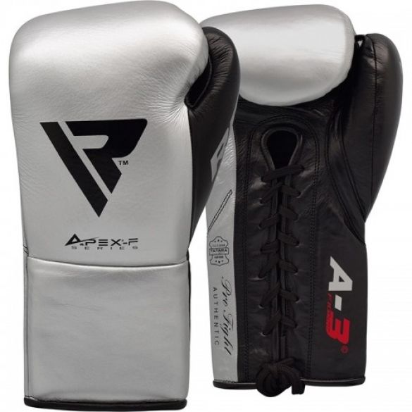 Боксерські рукавички RDX Leather Pro A3 Silver 40266_image_1