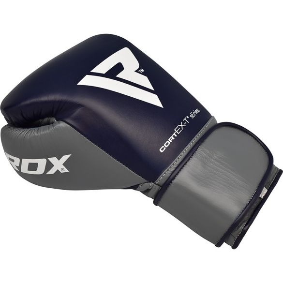 Боксерские перчатки RDX Leather Pro C4 Blue 40267_image_7