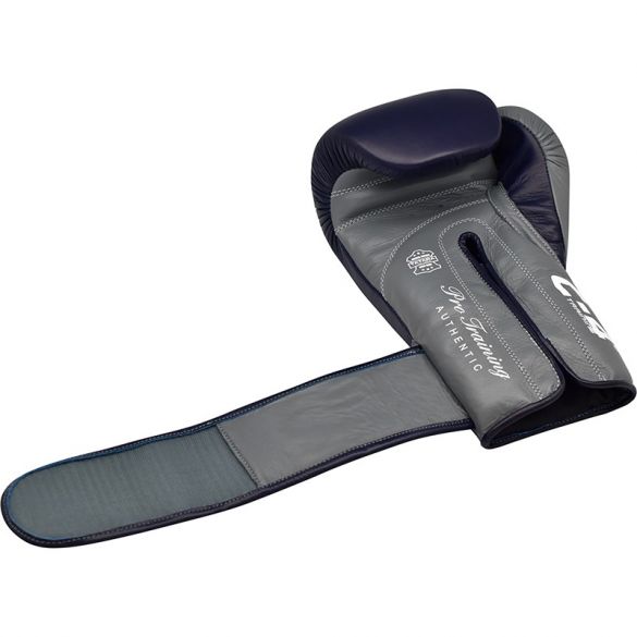 Боксерские перчатки RDX Leather Pro C4 Blue 40267_image_5