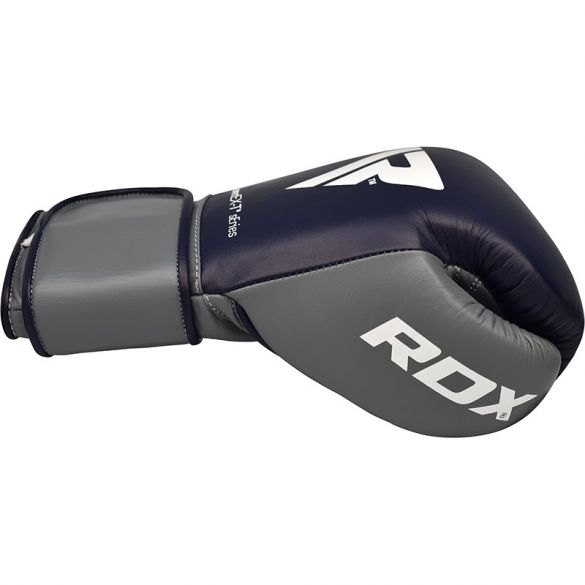 Боксерские перчатки RDX Leather Pro C4 Blue 40267_image_4