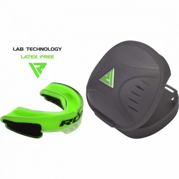 Капа боксерская RDX GEL 3D Elite Green 40269_image_3