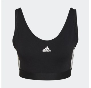 Кроп-топ со съёмными чашечками Adidas Essentials 3-Stripes GS1343