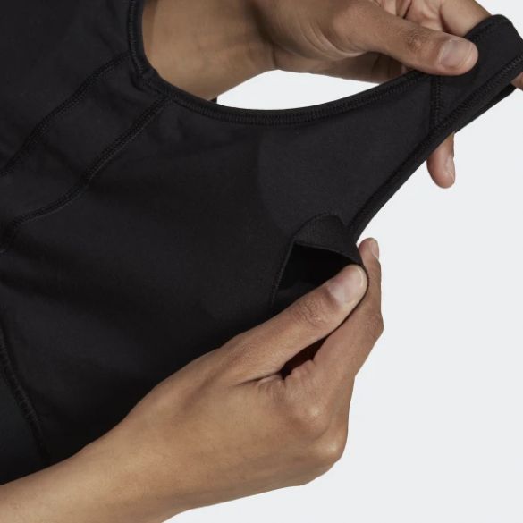 Кроп-топ со съёмными чашечками Adidas Essentials 3-Stripes GS1343_image_3