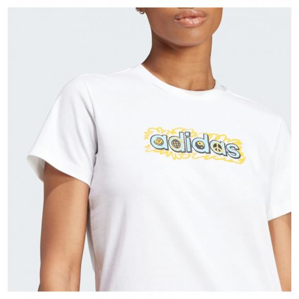 Футболка жіноча Adidas Doodle Graphic T-Shirt IB4886_image_6