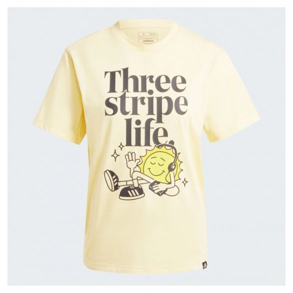 Футболка жіноча Adidas Positivity Graphic Yellow IX6454_image_4