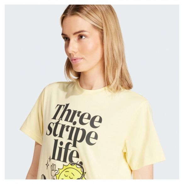 Футболка жіноча Adidas Positivity Graphic Yellow IX6454_image_5