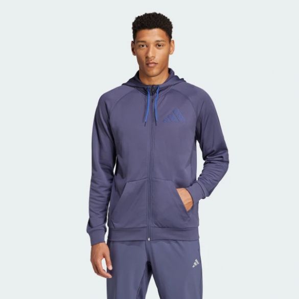 Толстовка чоловіча Adidas Game and Go Training Full-Zip IX9035_image_1