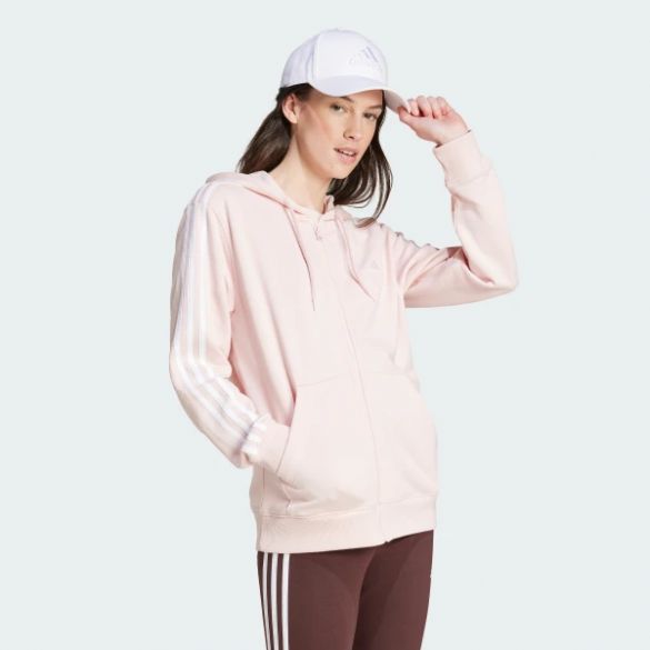 Худі Adidas Essentials 3-Stripes French Terry Regular Full-Zip IY4217_image_3