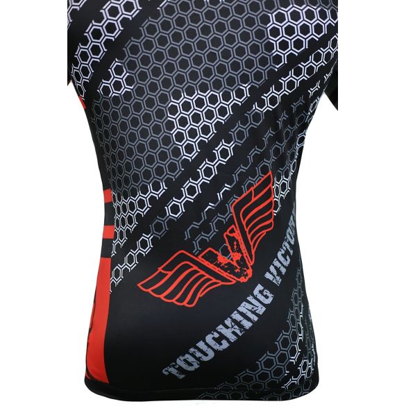 Рашгард с коротким рукавом VNK Contact Red 60064_image_3