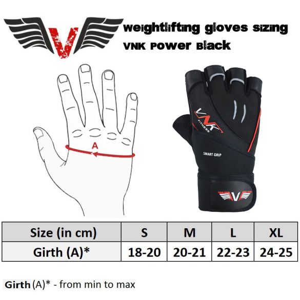 Перчатки для фитнеса VNK Power Black 60069_image_5