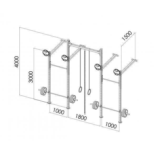 Кроссфіт станція V`Noks EXO 4-2 W_image_5