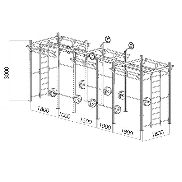 Кроссфіт станція V`Noks EXO 12-4_image_5