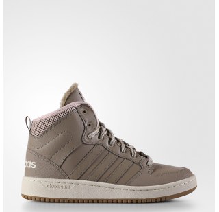 Женские высокие кроссовки Adidas Neo Cloudfoam Hoops Winter Mid AC7834