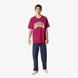 Чоловіча футболка Converse Twisted Varsity Graphic T Maroo 10018383-507_image_4