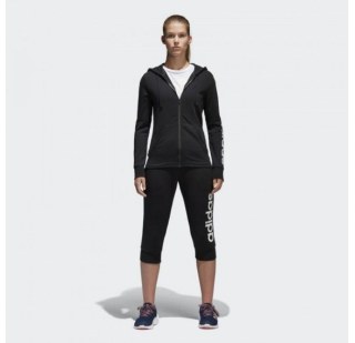 Женская худи Adidas Ess Lin Fz Hd S97076