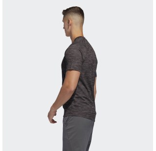 Футболка Adidas Freelift Tech Fitted Striped Heathered DW9818