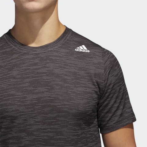 Футболка Adidas Freelift Tech Fitted Striped Heathered DW9818_image_3
