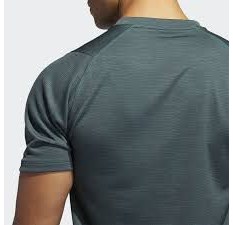Футболка Adidas Freelift Tech Fitted Striped Heathered DZ1221
