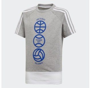 Детская футболка Adidas Athletics Sport Id Colorblock DV1698