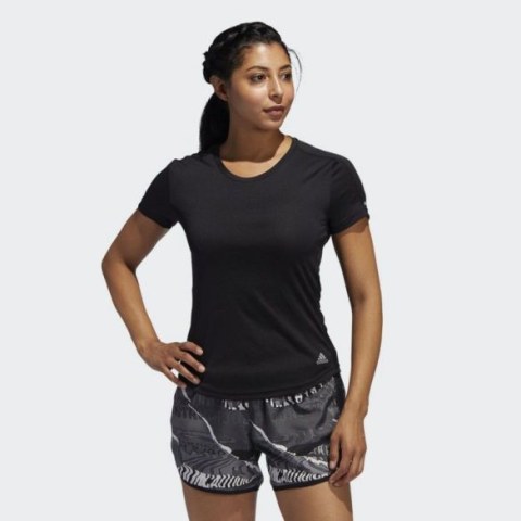 Жіноча футболка Adidas Run It Tee W Black FL7802_image_1