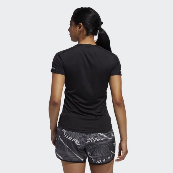 Жіноча футболка Adidas Run It Tee W Black FL7802_image_3