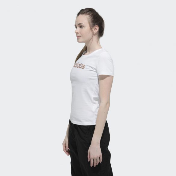 Женская футболка Adidas Foil Linear Logo EC4745_image_3