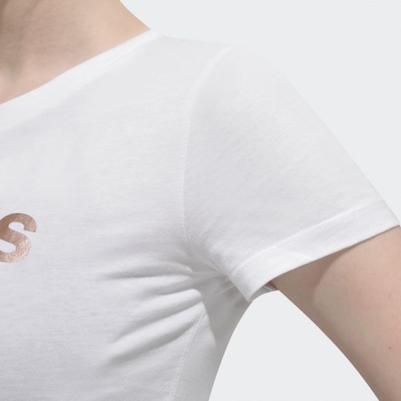 Женская футболка Adidas Foil Linear Logo EC4745_image_6