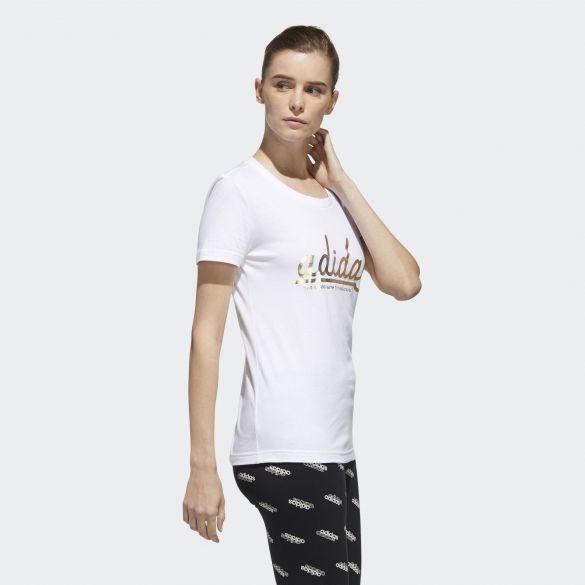Женская футболка Adidas Foil FM6174