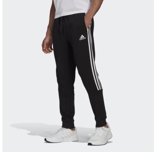 Чоловічі штани Adidas Essentials Fleece Tapered Cuff 3-Stripes GK8967