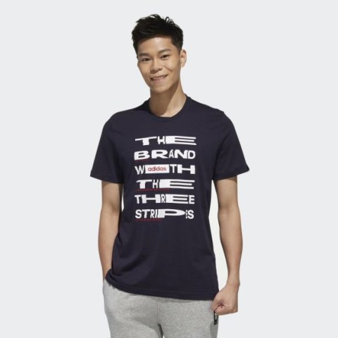 Мужская футболка Adidas Distorted Font FM6289_image_1