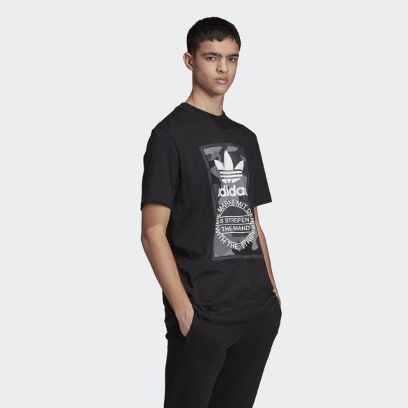 Мужская футболка Adidas Originals Camouflage Tongue Label ED6965
