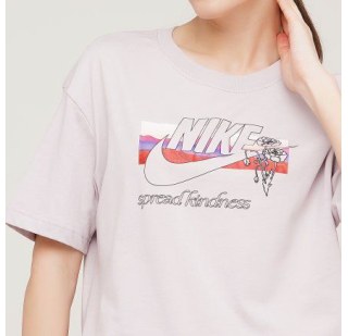 Жіноча футболка Nike Nsw Tee Ss Collage DB9721-058