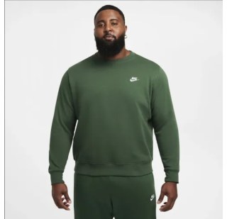 Світшот Nike Sportswear Club Fleece Crew Blue BV2662-323