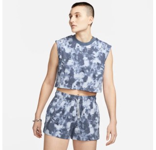 Майка женская Nike W Nsw Wve Dye Jrsy Sl Top A3 DV7924-015