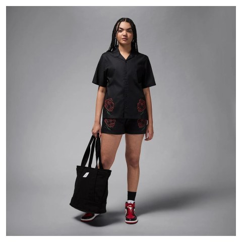 Сорочка жіноча Jordan W J Ss Woven Top Rose HJ0096-010_image_4