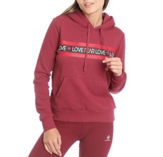 Толстовка Converse Love The Progress Hoodie Rhubarb 10017330-671