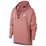 Женская толстовка Nike W Nsw Club Hoodie Laceup 929531-685_image_1
