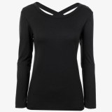 Женская футболка Nike W NK Dry Top Ls Elastika 930511-010_image_1