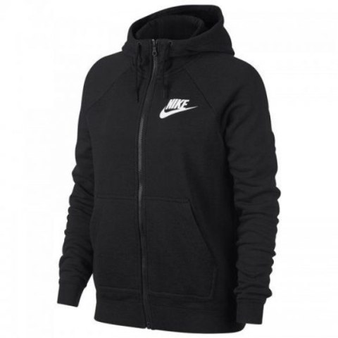 Женская толстовка Nike W Nsw Rally Hoodie Fz 930909-010_image_1