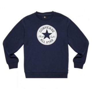 Чоловіча толстовка Converse Chuck Taylor Graphic Crew Obsidian 10007070-467